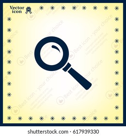 vector magnifying glass
