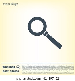 vector magnifying glass