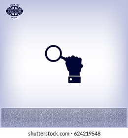 vector magnifying glass