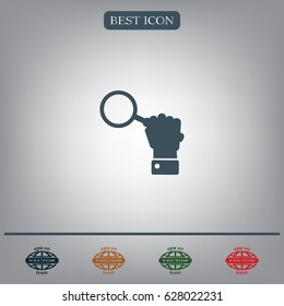 vector magnifying glass
