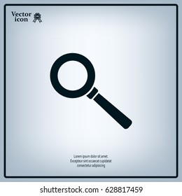 vector magnifying glass