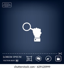 vector magnifying glass