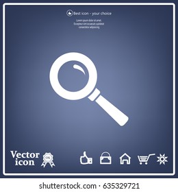 vector magnifying glass