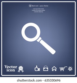 vector magnifying glass