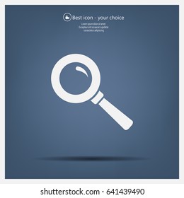 vector magnifying glass