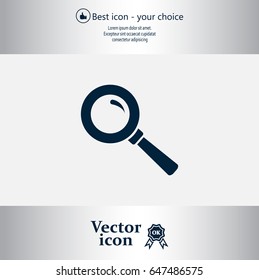 vector magnifying glass