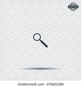 vector magnifying glass