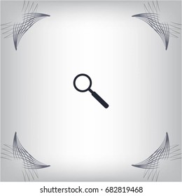 vector magnifying glass