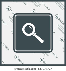 vector magnifying glass