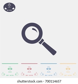 vector magnifying glass
