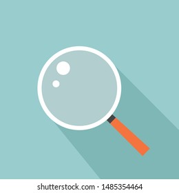 a vector of magnifying glass can be used for logo