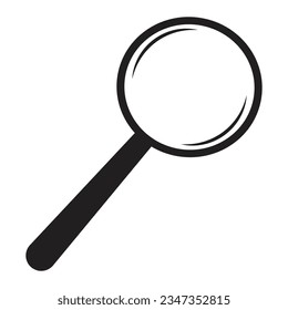 vector magnifying glass, eps 10