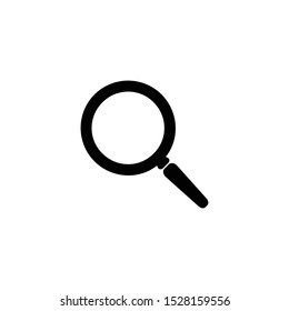 vector magnifying glass icon. Eps. 10.