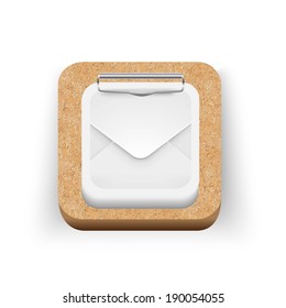 vector mail app icon