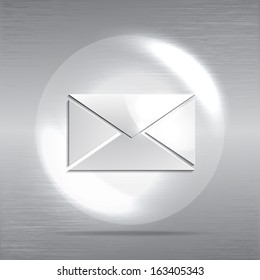 Vector mail icon background