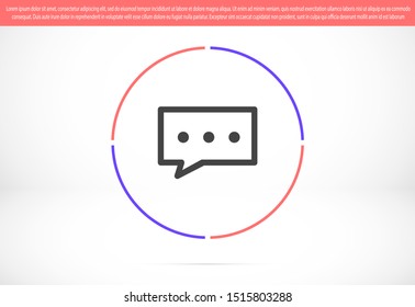 Vector Mail icon flat letter icon on transparent background. message Vector Mail icon envelope illustration - Vector Mail icon send letter isolated.Vector Mail 