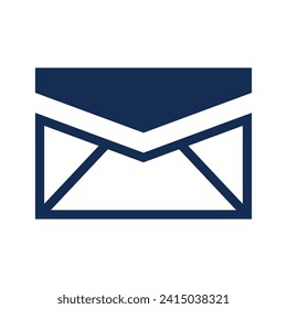 Vector mail icon vector sign letter envelope symbol message send to address illustration