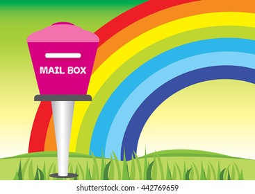 Vector of mailbox design