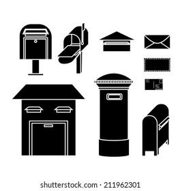 Vector of Mailbox icon