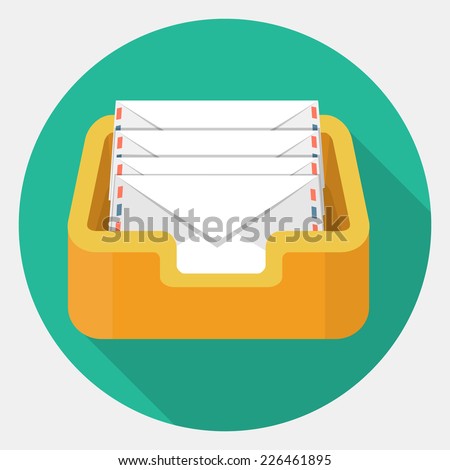 Vector mailbox icon