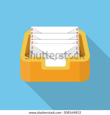 Vector mailbox icon