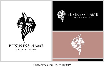 vector maine coon design template