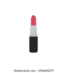 vector makeup lipstick on white background