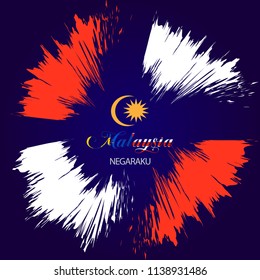 Vector for Malaysia Independence day