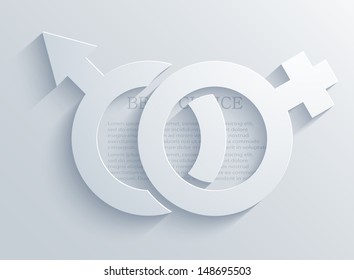 vector male and female background. Eps10