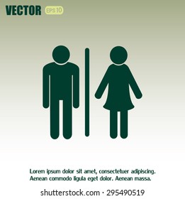 vector male and female sign