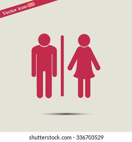 vector male and female sign