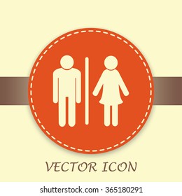 vector male and female sign