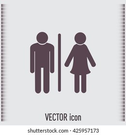 vector male and female sign