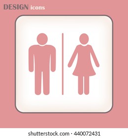 vector male and female sign