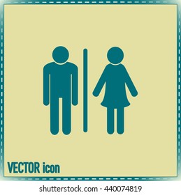 vector male and female sign