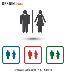 vector male and female sign