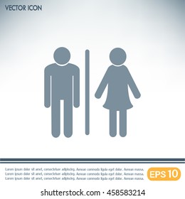 vector male and female sign