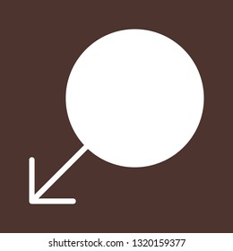  Vector Male Sign Icon