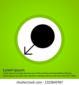  Vector Male Sign Icon