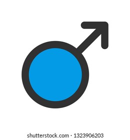  Vector Male Sign Icon