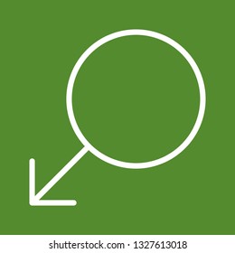  Vector Male Sign Icon