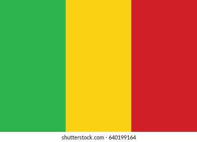 Vector Mali flag, Mali flag illustration, Mali flag picture, Mali flag image