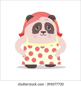 Vector Mama Teddy Bear illustration 