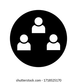 Vektorsymbol-Logo. Piktogramm-Button