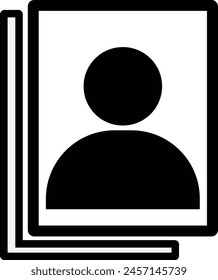 Vector de hombre sobre fondo blanco. eps 10 hombre icono.