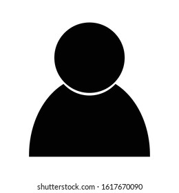 vector man icon for website