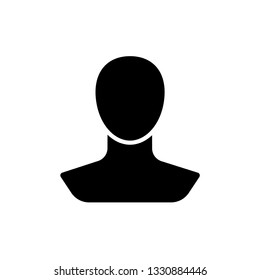 Vector man profile icon