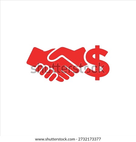 Vector of man raising arms for cash coin over head. Symbol of financial success, prosperity and celebration of income