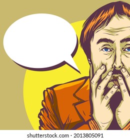vector man wiping his face with frustration, disappointed, annoyed and angry
