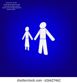 Vector Man & Woman restroom sign
